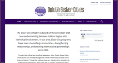 Desktop Screenshot of duluthmnsistercities.org