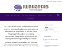 Tablet Screenshot of duluthmnsistercities.org